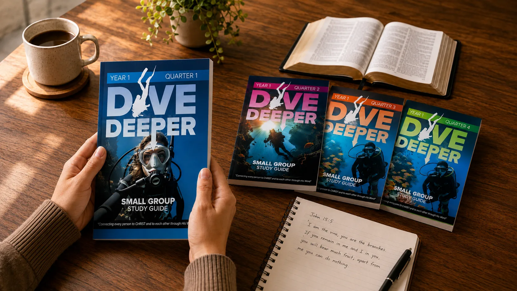 Holding the Dive Deeper study guides